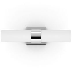 2-Light LED Vanity Fixture Polished Chrome Wall Sconces