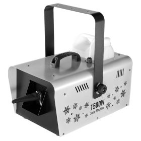 VEVOR Snow Machine 1500W Wireless Remote Handheld Hanging Snow Making Machine